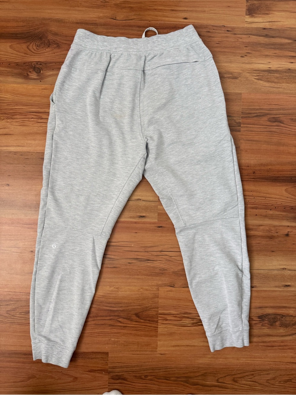Lululemon City Sweat Jogger Shorter Heathered Light Grey Size M - Picture 3 of 4